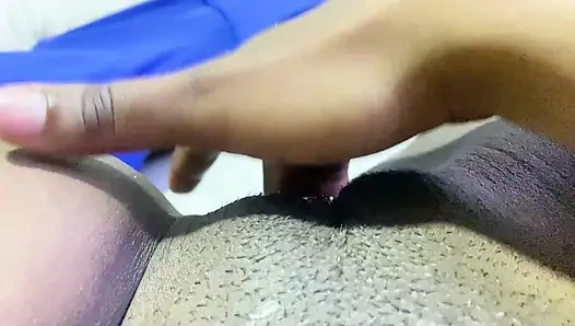 Stepmom masturbates with her tight pats