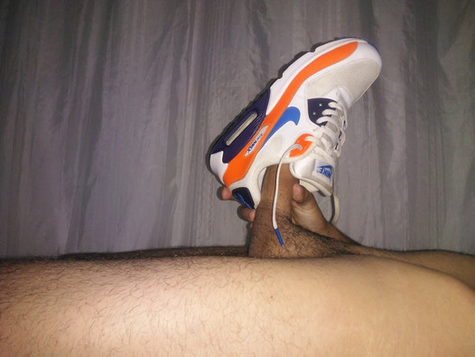 Nike air max 90 fodendo e gozando