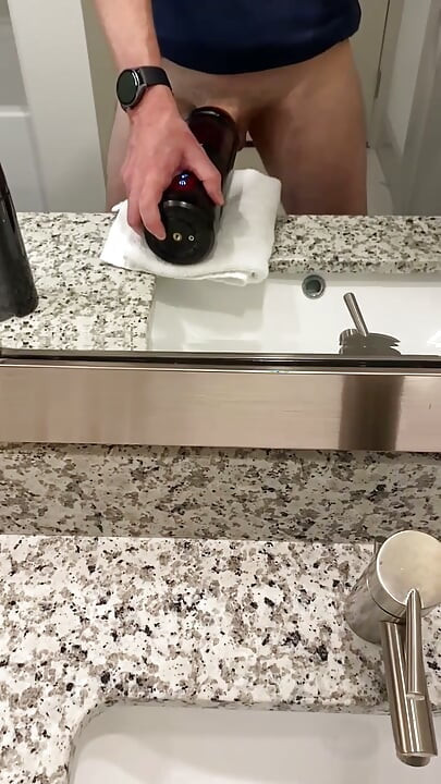 Red Spinning Toy Makes me Cum Twice!