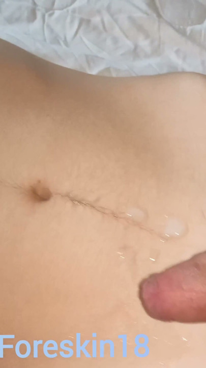 A depraved gentle student learns for the first time with daddy a masturbation and gets portions of powerful sperm! | Clip 1