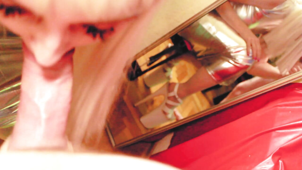 Siver Dress Blonde Milf Suck Big Dick Pov Eva Latex Big Ass Milf Heels Fetish Kink