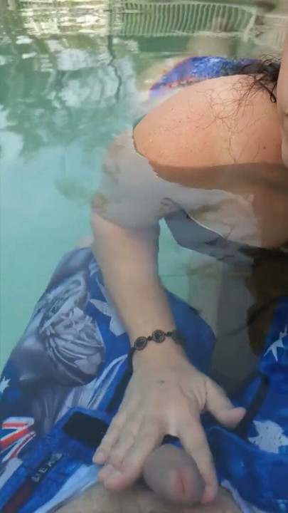 pool side handjob compilation | Clip 1