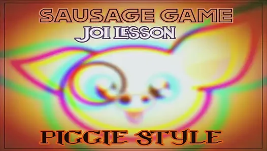 Wir lehren sie, wie man das wurstspiel piggie-stil spielt