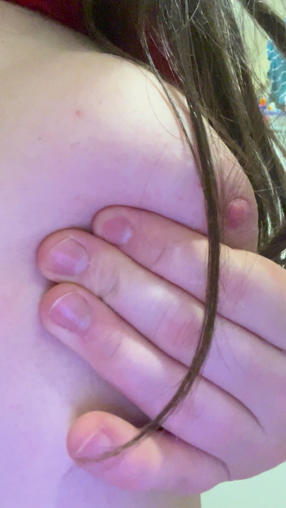 Touching My Naked Breasts