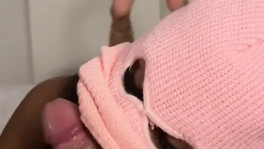 Horny MILF Sloppy BJ