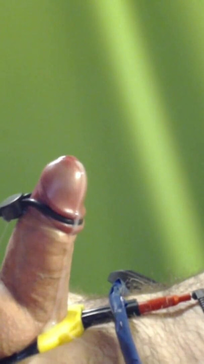 Powerful moment from "Assorted estim cumshots"