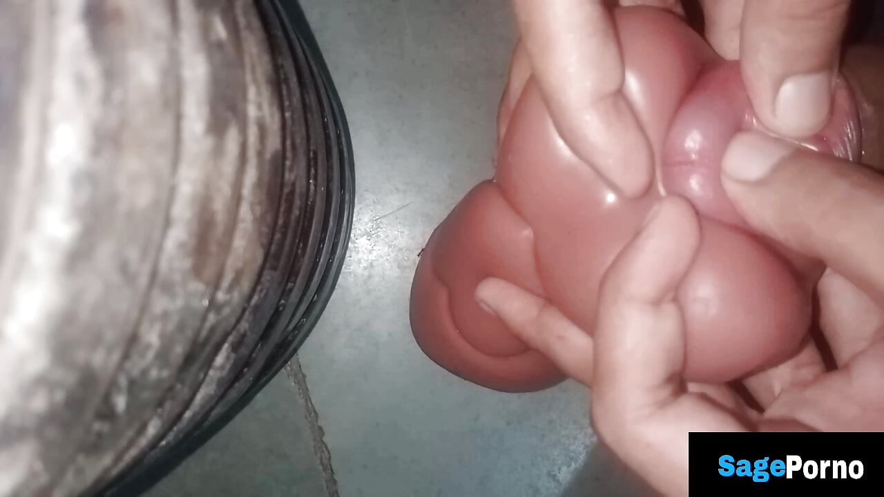 Desi Indian Cock Quenched Thirst From Silicone Pussy Part-4