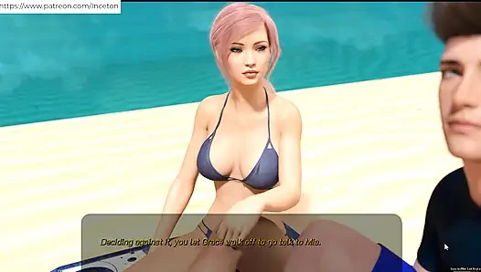 Summer with Mia, I have fingered her on the beach