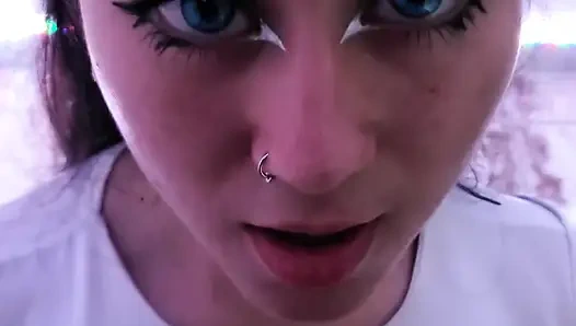 Colombian Cutie Makes Me Cum on Her Small Tits, She Loves My Cum!