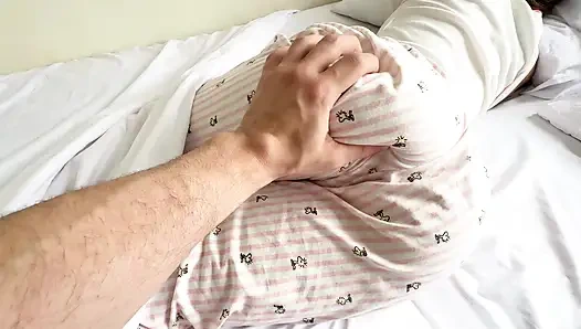 I swear I won't tell anyone, my little stepdaughter