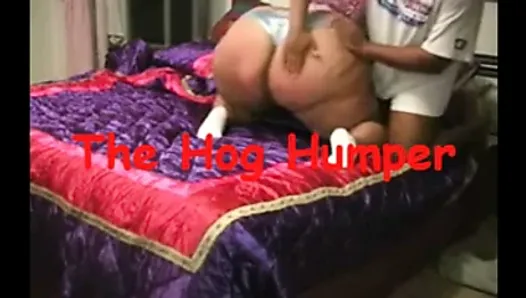 TheHogHumper - Spanking a big fat Puerto Rican ass