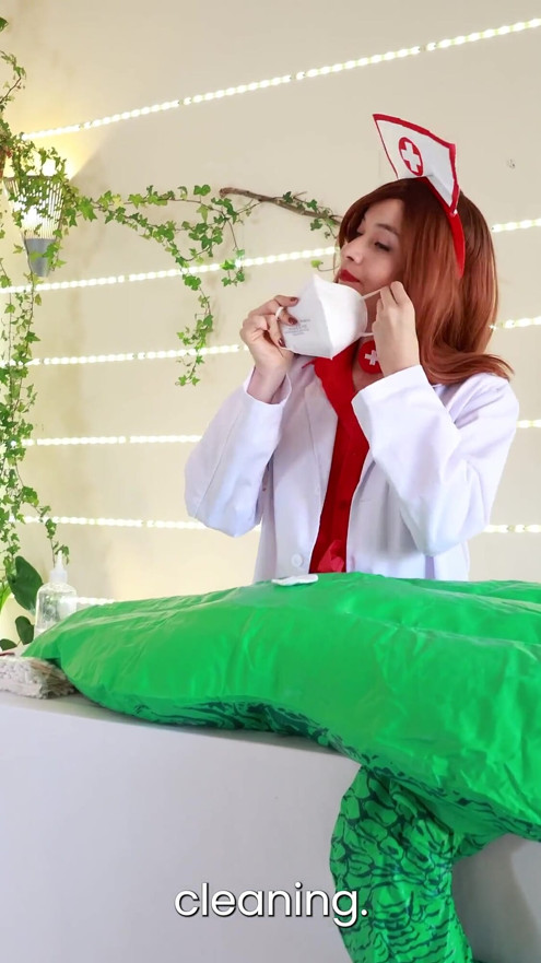 Inflatable Crocodile Surgery, Sfw Nurse