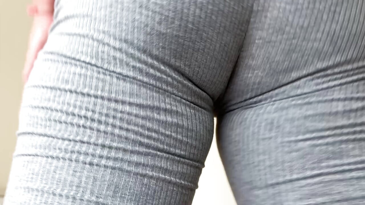 Girl teasing you in the tight pants