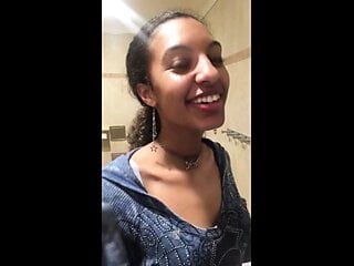 silly ethiopian exposing herself