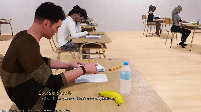Being A DIK 0.8.1 Part 244 No Sex! Midterms! By LoveSkySan69