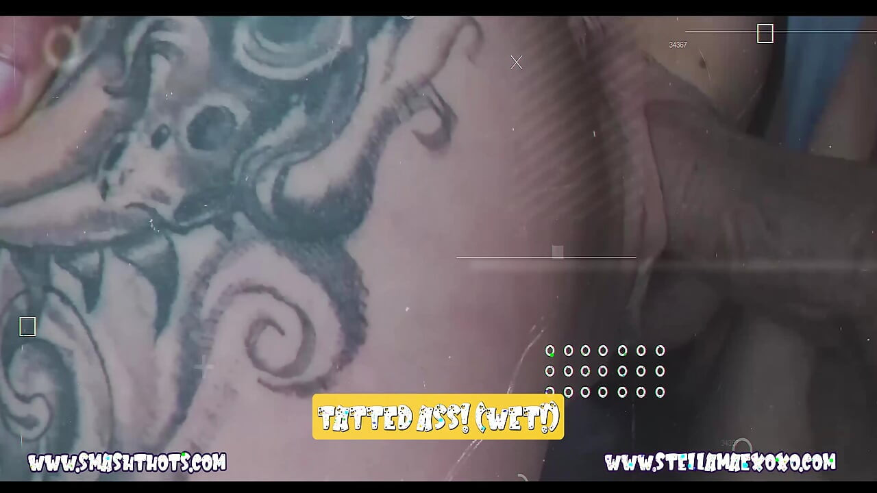 "Stella's Black Lace Twerk and Smash (B)" Electro Bass Porn Music Video Starring Stella Mae