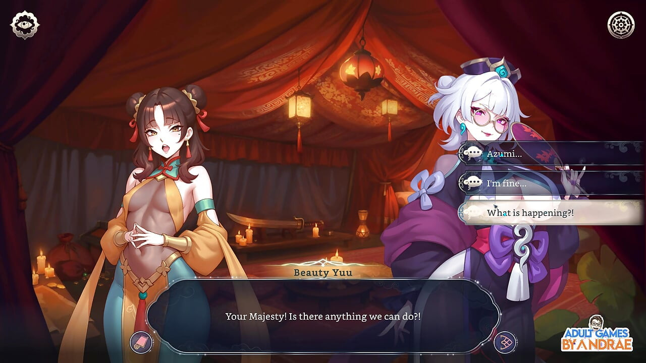 Harem Fantasy - The Concubine War Gameplay Part 1 – Sex with his Concubines