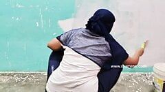 Fată indiană desi muncitoare care se fute cu pizda cu șeful - sex în aer liber, videoclipuri MMS