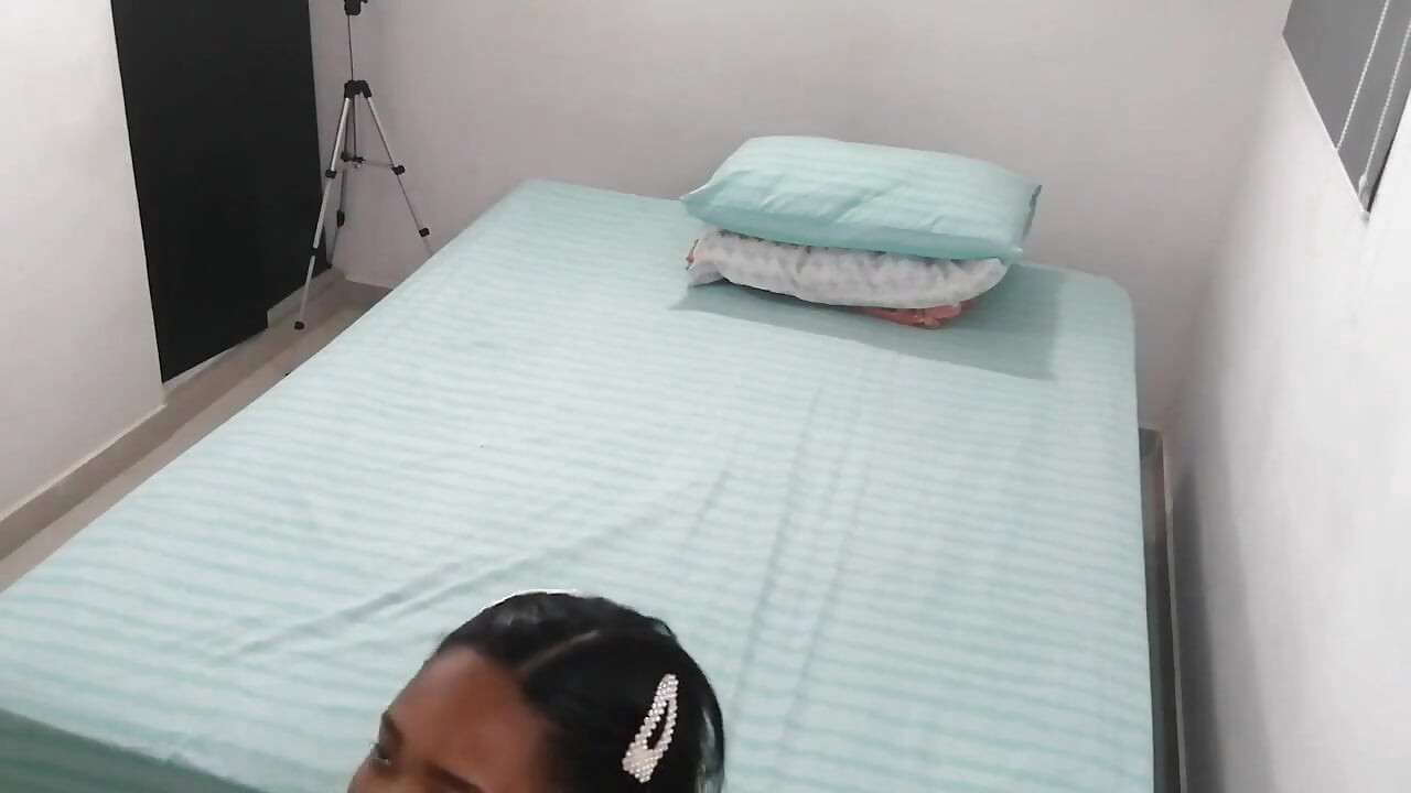 Colombian Films Her First Porn Video with a German