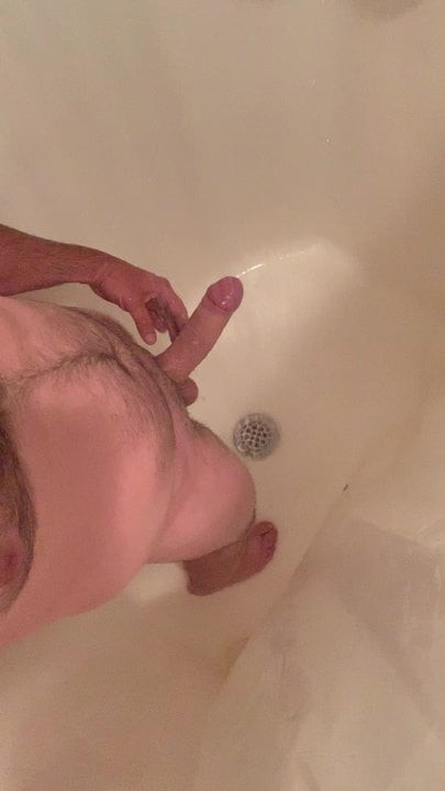 In the shower