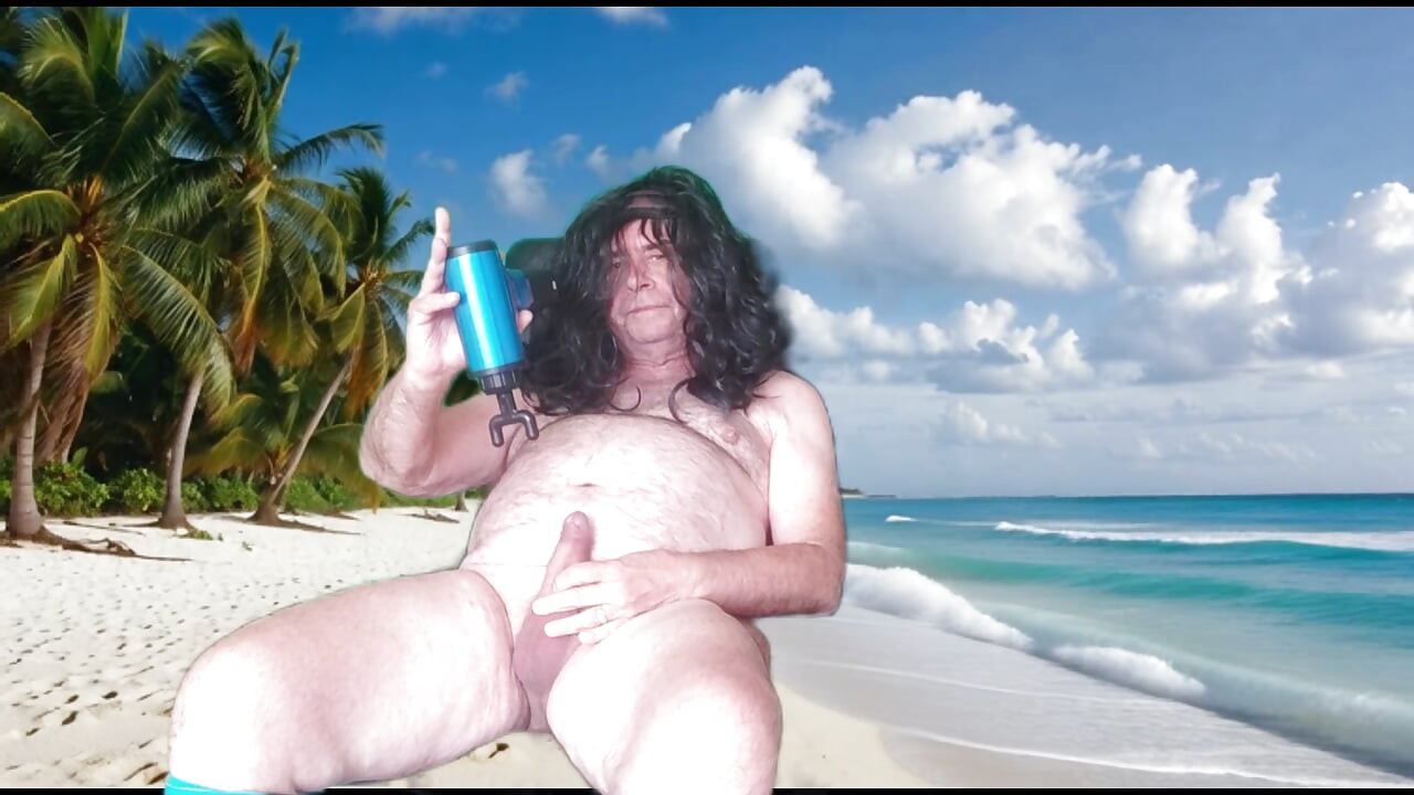 HOT BEACH VOYEUR WITH ADAMANDEVE AND LUPO