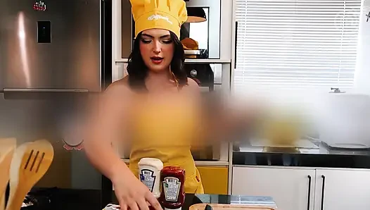 Hot Latinas Lesbians Cooking  - SFW