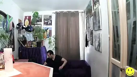 Orta yaşlı seksi sarışın kadın Max ve Jack tarafından parçalanıyor