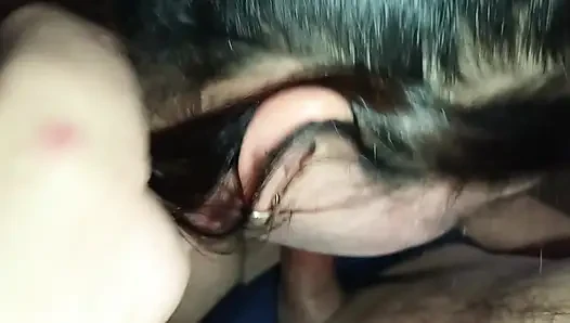 Big Tits MILF Wife Blow Job.