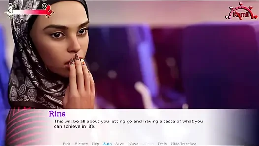 Life in the middle east #10 - Banu played with her self in bed