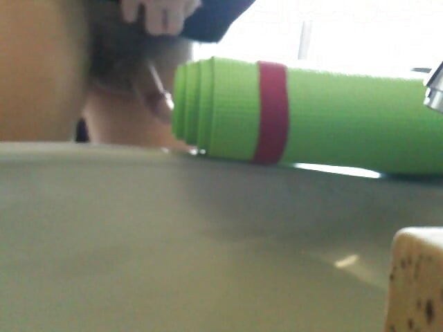 I fuck my yoga mat