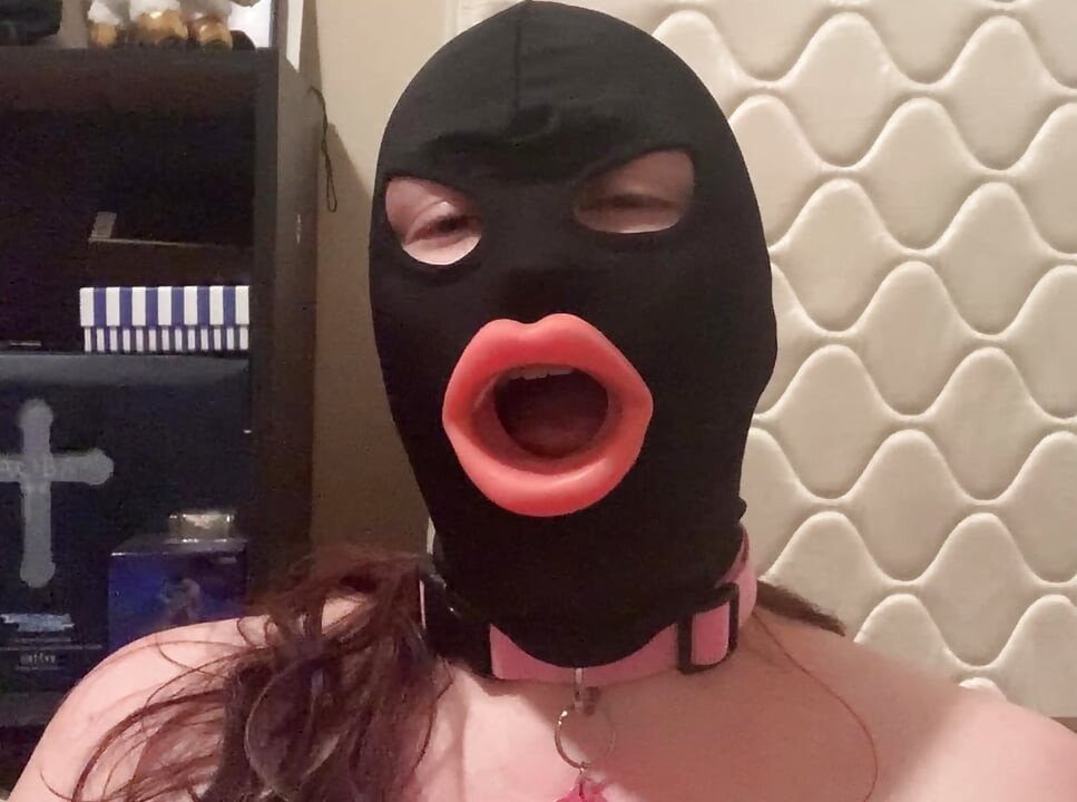 Fake lips wrapped in tape