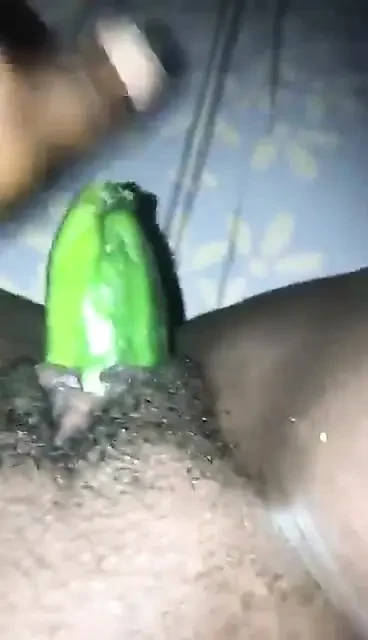 Extra Large Cucumber making me Squirt and Cum