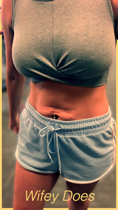 Wifey amazing hot workout