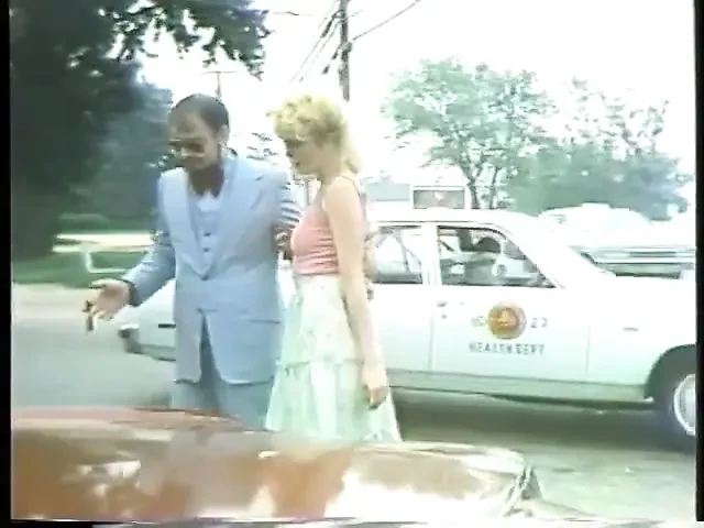 Vintage porn with slut getting banged and jizzed in van after sucking dick