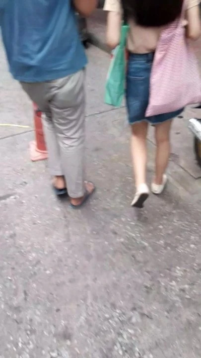 Thai sexy legs Bangkok shoes  hair sexy