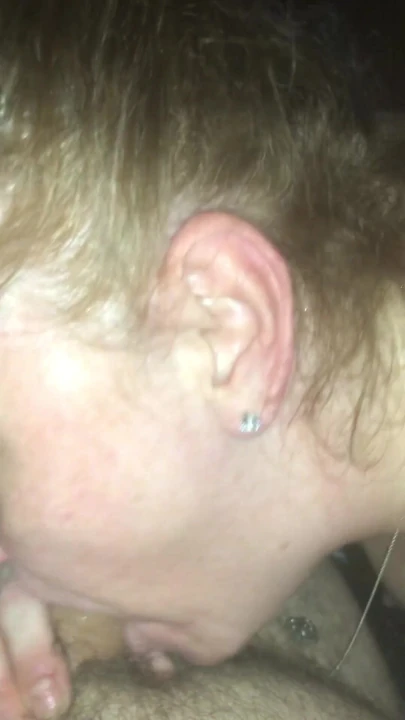 Redhead stepdaughter, deep throat’s daddy’s cock and swallows his load | Clip 1