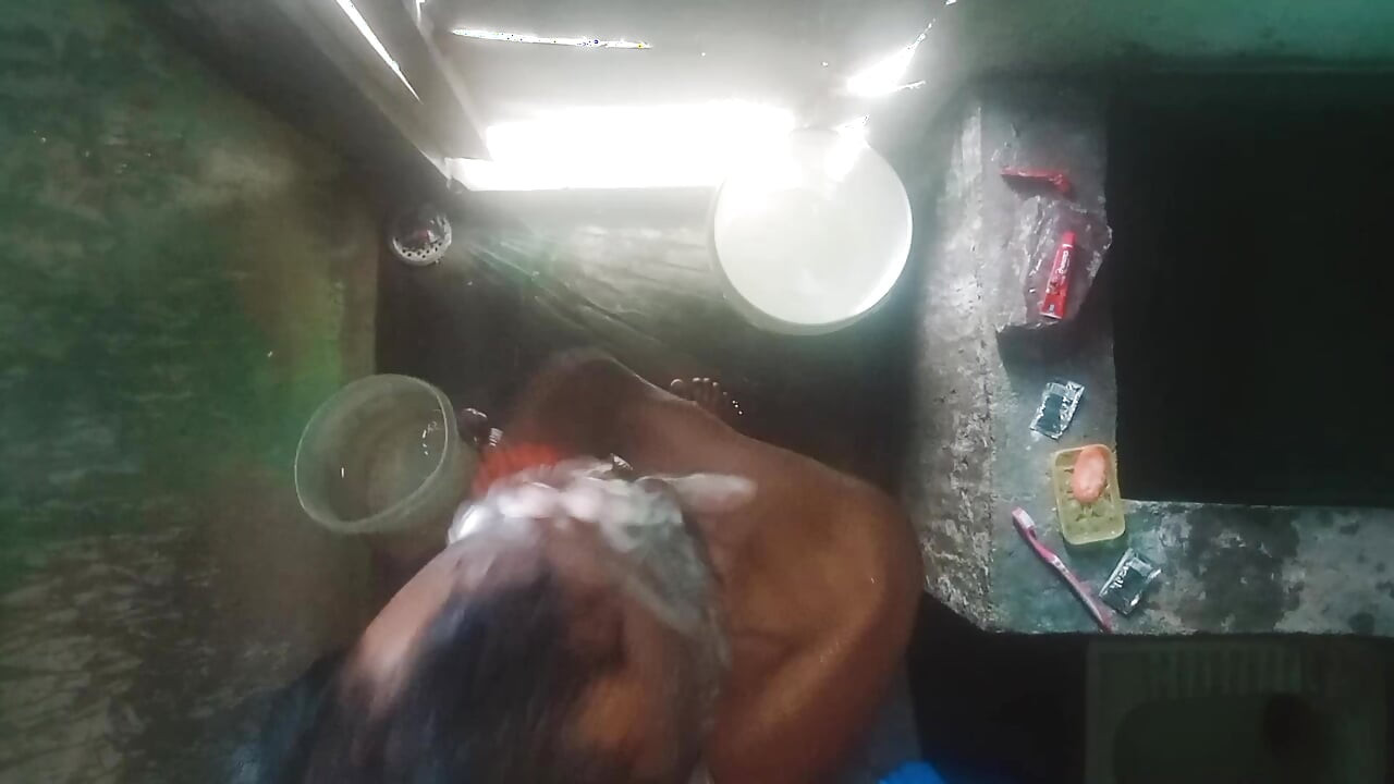 Indian teen guy caught in camera bathroom masturbation