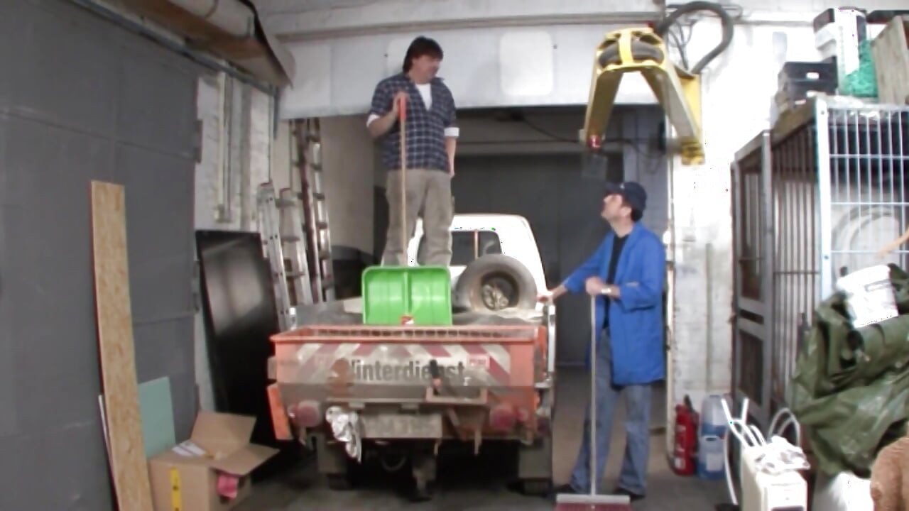 Blowing Is Also Part of Winter Service