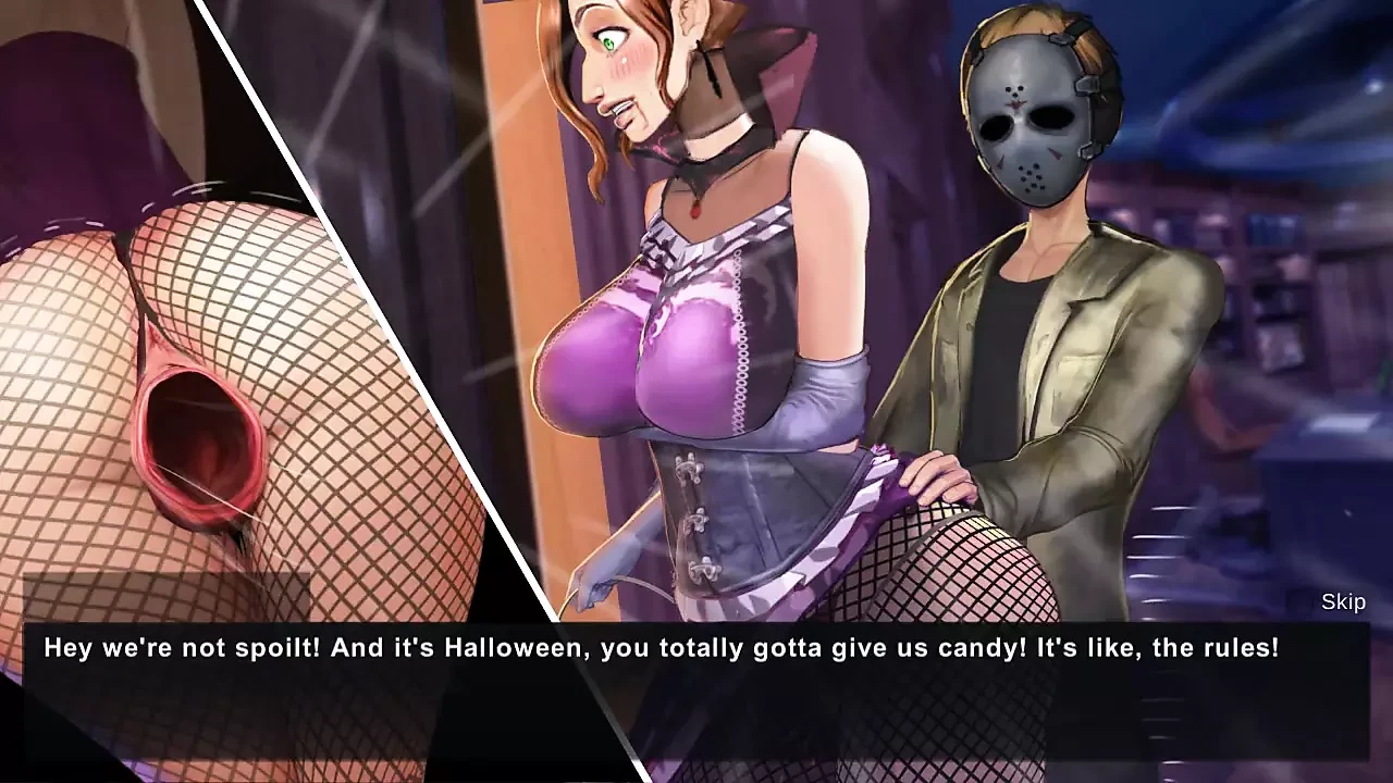Taffy Tales Parte 26 Halloween Especial quente milf fantasias por Loveskysan69
