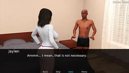 Istri hot proyek: 2 wanita bermain satu sama lain di kamar mandi.