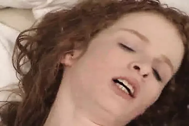 Dirty brunette jerks her cunt and sucks big cock