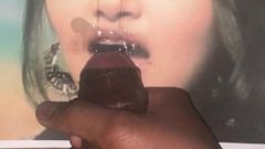 Anupama cumtribute on lips mouth part 3