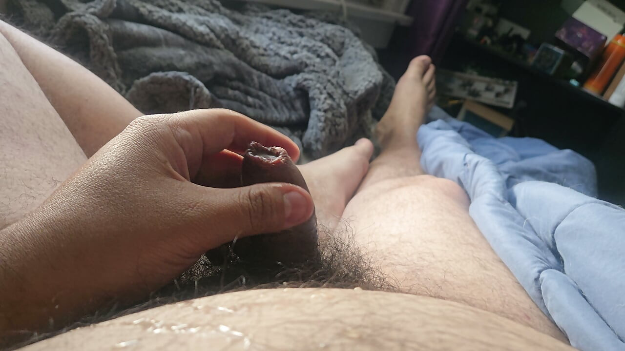 বিছানায় ভাল্লুকের পিস এবং বীর্য