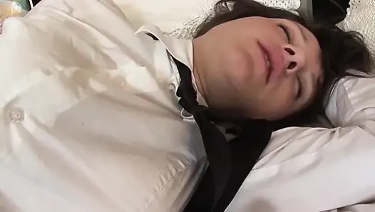 Тинке-студентке начиняют ее жопу!