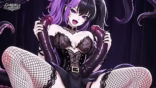 The "Thousand" Monster and Goth Girls 1  - Dark Hentai Fantasy