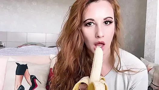 Rayuan lidah pisang seksi