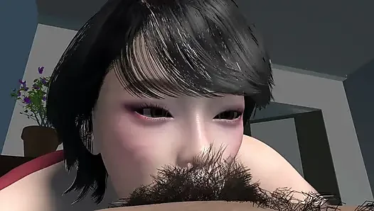 Guten morgen, blowjob - hentai-porno 3d