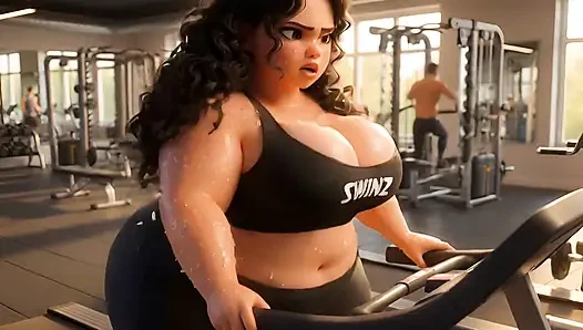 Dari gemuk & diabaikan untuk menggoda kontol semok ep2 hari gym pertama & menggoda dimulai