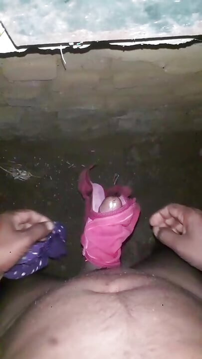 Indian boy masturbution with bhabhi panty and bra