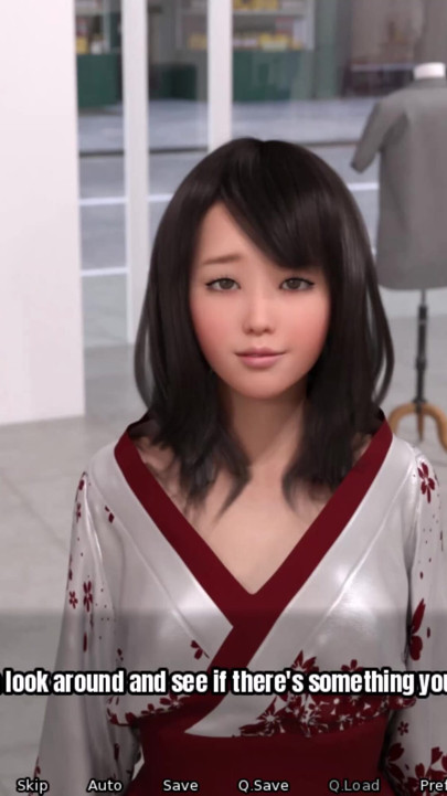 Grandma's house: Shizuka and I went out shopping